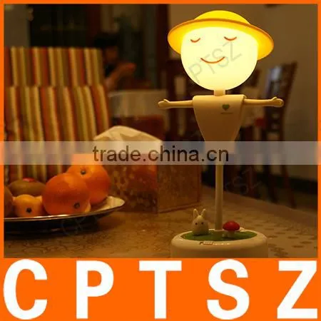 Portable Scarecrow Mini Usb Port Decorative Led Night Light for Baby,kids,children,bedroom photo-2