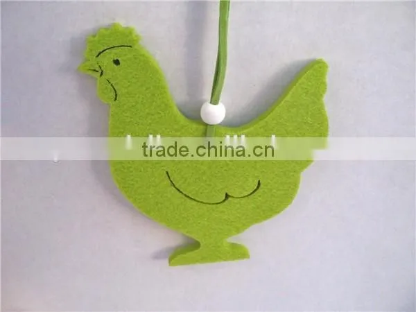Easter/Egg Hunt /fretwork Egg Felt Fabric Cut Out Hen Decoration photo-5