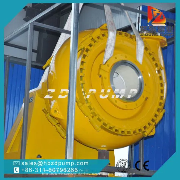 Horizontal Centrifugal Sand Pump Marine Dredge Pump for River Lake Dredging photo-2