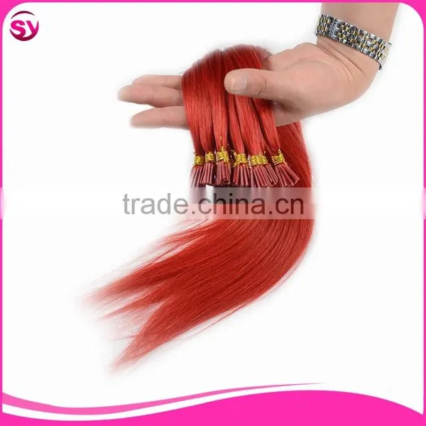 New Arrival Brazilian Pre Bonded I Tip Hair Cold Fusion Hair Extensions photo-6