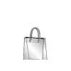 Tube Handle Bag With Block Bottom
