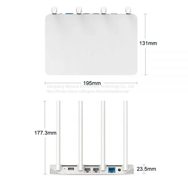 Xiaomi WiFi Router 3 Smart Router 4 Antennas 1167Mbps 802.11ac B/g/n WIFI Dual Band 2.4G/5G Supports APP Control photo-5