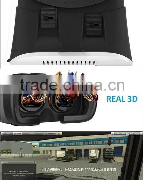 Hot Sale VR BOX 3D Glasses Super Quality Stable vr Case,3d vr Glasses,cardboard vr for 4''-6'' Smartphones photo-3