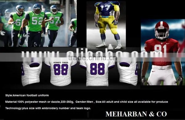 American Football Uniforms