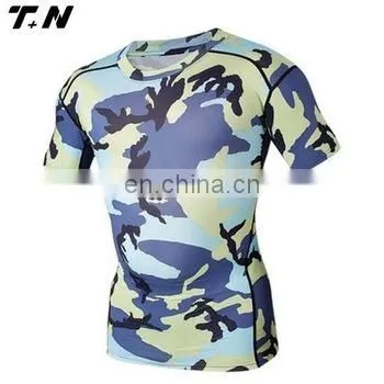 Blank Custom Printed Mma Rash Guard Pattern photo-4
