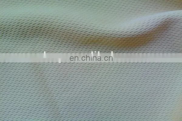 Winfar Textile Knit New Design Solid Dyed Uruguay Birdeye Polyester Mesh Fabric photo-5