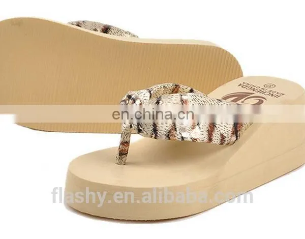Wholesale High Heel Flip-flops Slipper Platform Flip Flops Women Beach Sandals 2017 photo-3