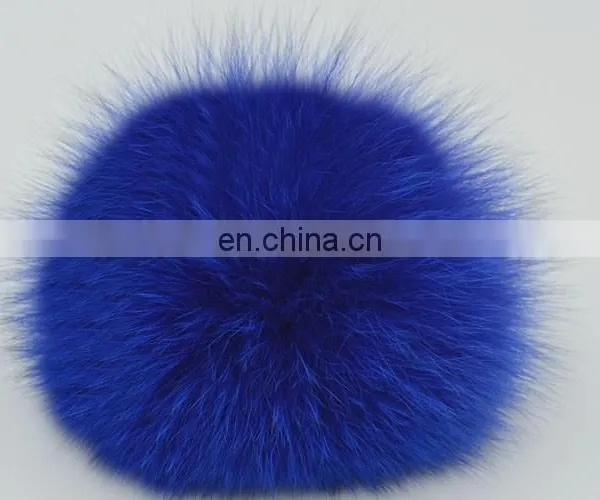 2016 Fashion Genuine Fox Fur Hat Accessory Pom Poms Wholesale Fur Ponpon photo-6