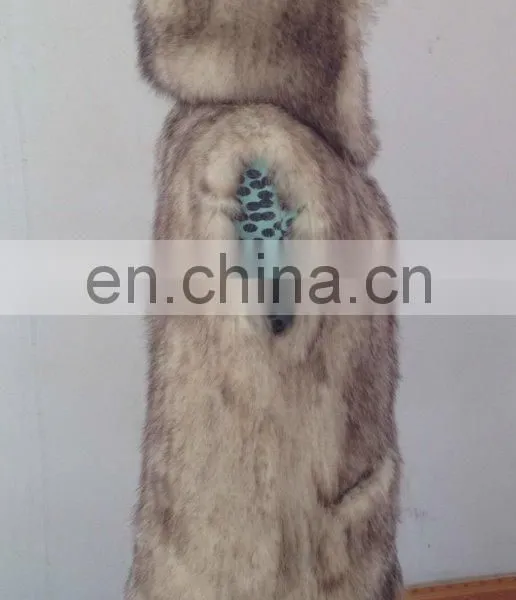 Genuine Possum Fur Long Vest for Women photo-6