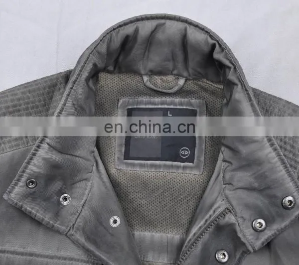 2015 Last Fashion Mens Spring Fit Handsome Fashion Leather Jacket photo-4