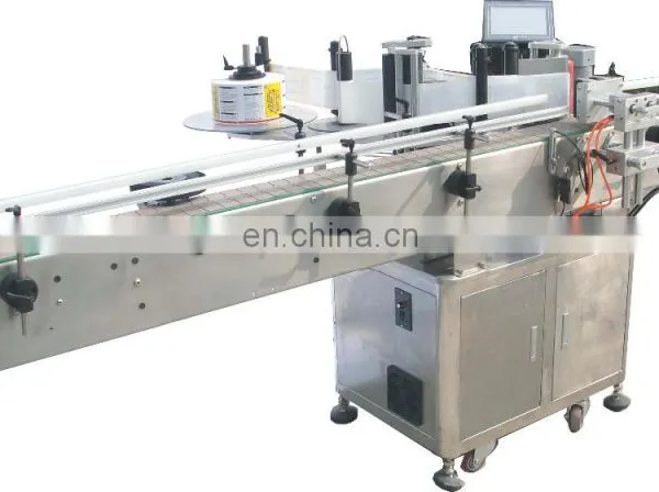 ISO Standard Automatic Round Bottle Sticker Labeling Machine Servo Motor With Fixed-position Function photo-6