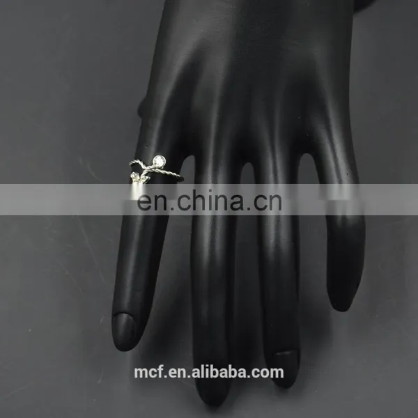 MCR-0064 Wholesale Latest Magic Silver Star Diamond Ring photo-3