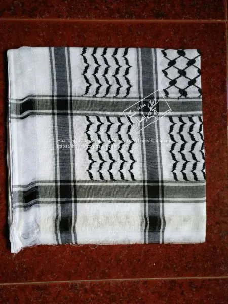 Arafat Dismantling Hair Edge Jacquard Scarf / Arafat Scarf / Arab Scarf / Arafat Jacquard Scarf photo-2