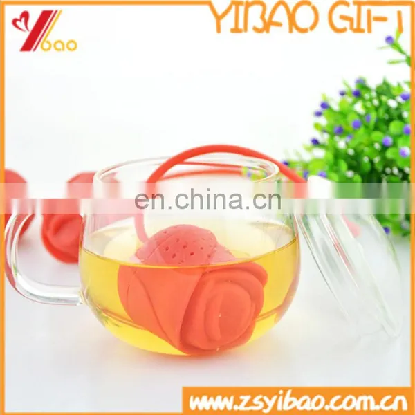 100% Food Safe Flower Shaped Silicone Tea Infuser/Infuser Tea for Promotional photo-2