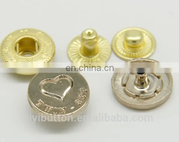 New Arrival Products, Shiny Side Matte Nickel Metal Snap Button, Snap Dome Button photo-3
