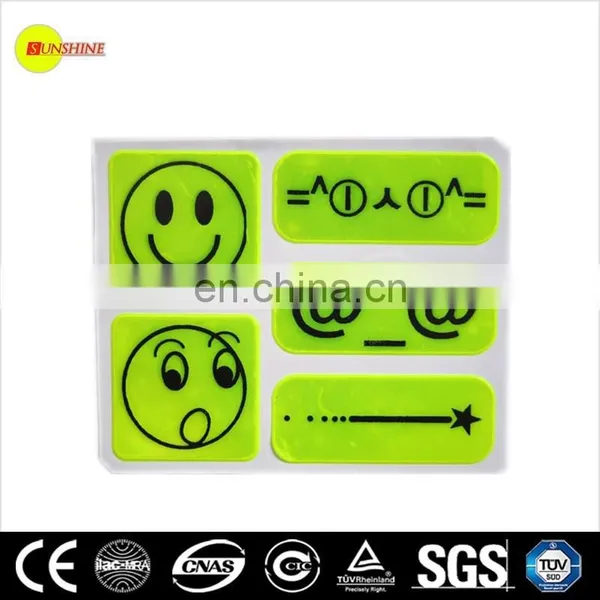 Custom Special Shape Pvc Reflective Stikers