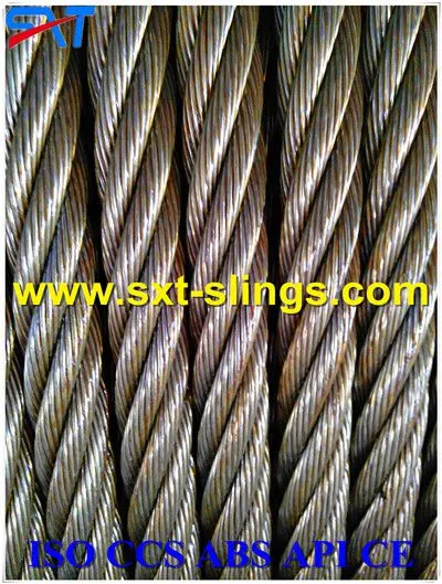 Ungalvanized Steel Wire With Multi Layers 6*24+7FC photo-5