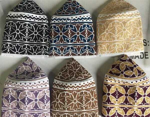 Latest Oman Hat / Muslim Cap / Arabian Cap / Oman Cap / Muslim Embroidered Cap photo-3