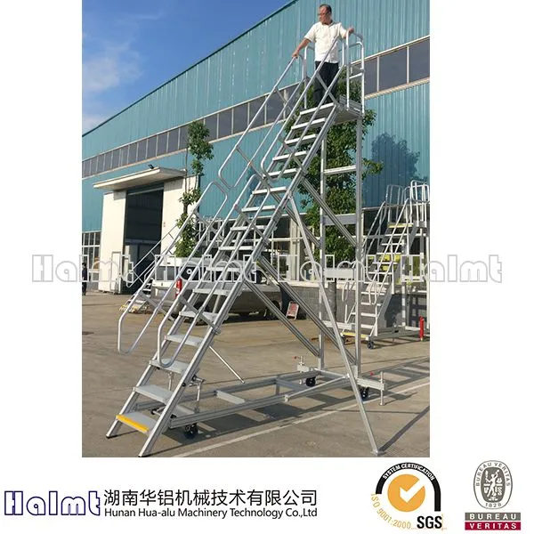 Aluminium Lightweight Platform Step Ladders With Height 4 M photo-2