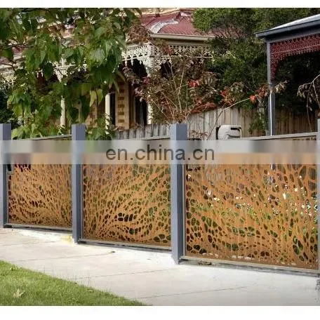 Indoor Corten Steel Screen Wall photo-7
