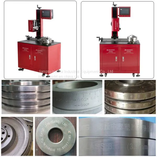 Pneumatic Flange Type Dot Peen Marking Machine KT-PFL Series photo-5