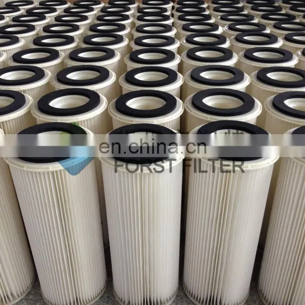 Industrial 220*505mm Pleated Bag Filter Cartridge For Dust Collector photo-3