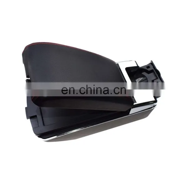 Free Shipping! Centre Console Storage Box Armrest For 09-13 Honda For Jazz Arm Rest Tray photo-3