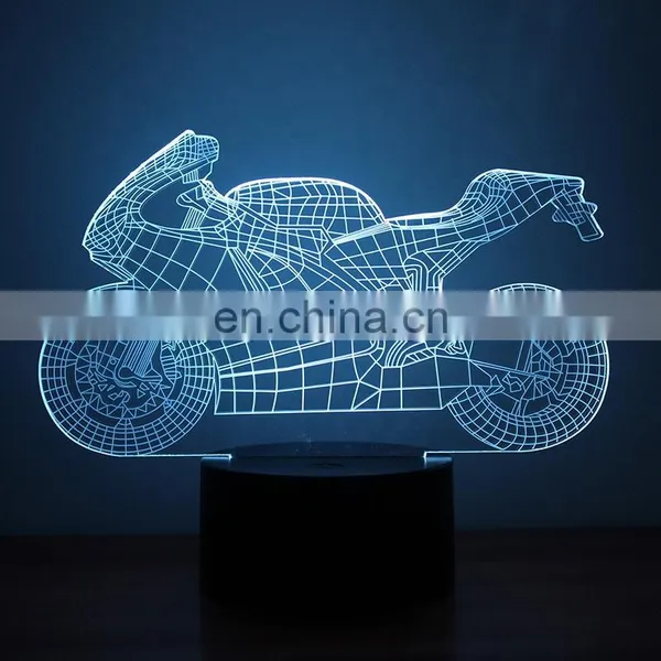 Manufacture USB/battery/remote 3d Acrylic Lamp Football 3d Illusion Lamp for Kids photo-5