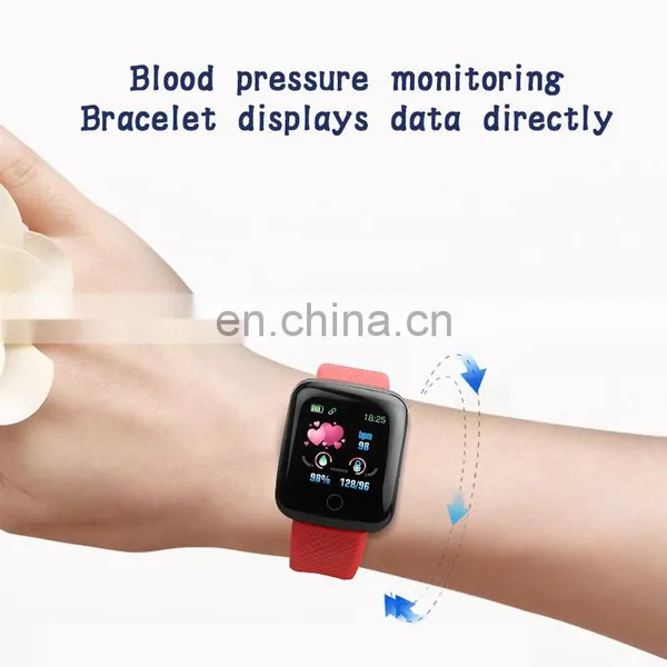 Sport Smart Watch Latest 2021 Shenzhen OEM 116Plus Ladies Sport Bracelet Wristband Waterproof Fit Bit Android Smart Watch Phone photo-3