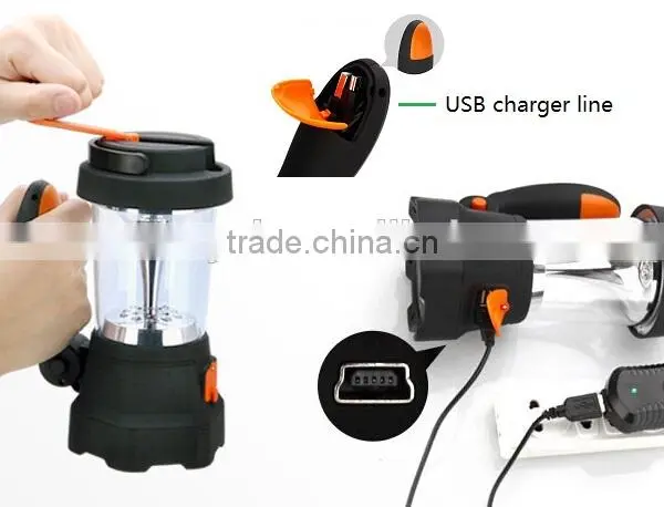 Multi-function Dynamo LED Camping Light With Usb Charger Quality Choice photo-3