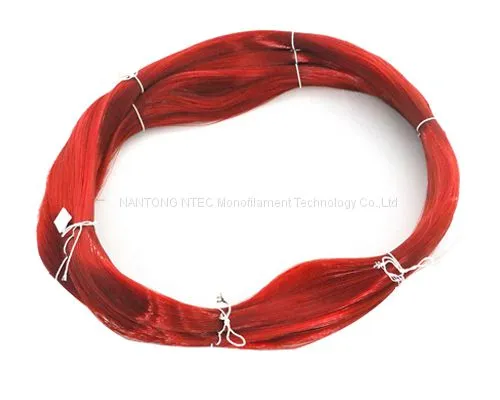 NTEC High Tensile Strength Red Nylon Fishing Line Hot Recommend photo-2