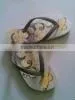 15/15mm Fashion PE Beach Flip Flop Slippers for Men/women