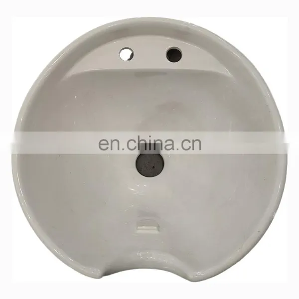 QCP-K07 Ceramic Sink for Shampoo Chair #4850 photo-3