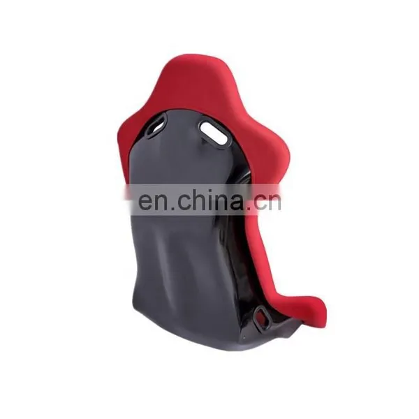 Red Knitted Fabric Bucket Seat for Universal Car Auto Parts Car Racing Fiberglass Seat photo-3