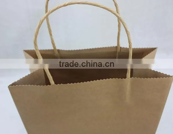 Handmade Brown Krafts Paper Bag Wholesale photo-5