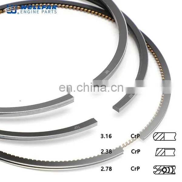 117.48mm High Performance Engine Piston Ring Set 3278723 for Cummins photo-5