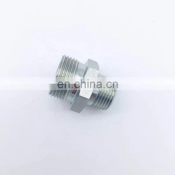 1/2 3/8 1/4 Carbon Steel Jic Npt Adapter Hose Fitting Straight Hydraulic Hose Connector photo-2