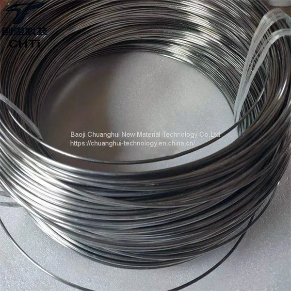 Chuanghui Spot High Purity Titanium Wire GR2 Military Medical Sports Headwear Products in Various Specifications photo-3