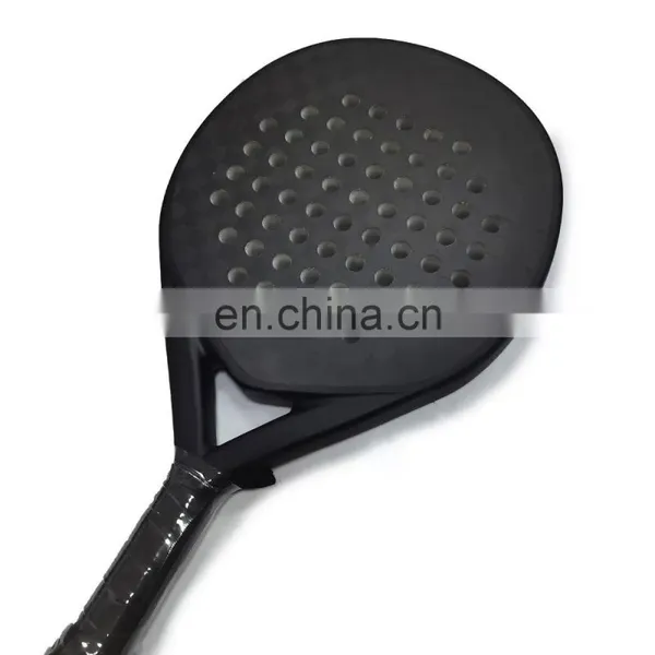 Custom DIY Logo Padel Racket Carbon Fiber 3K 12K 18K Soft EVA Professional Customized Padel Racket photo-5