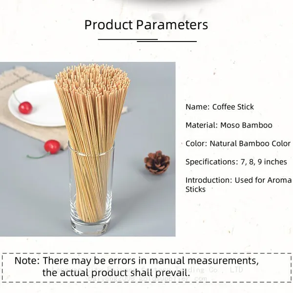 Wholesale Bamboo Stick Wholesale Incense 1.4mm Bamboo Stick Bamboo Incense Core Round Bamboo Stick Bamboo Stick With Gum Powder photo-2