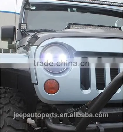 JK Big Eye Front Grille for 07-15 Jeep Wrangler Auto Accessories photo-3