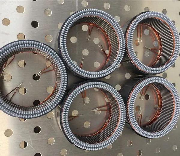 HY-K09 Large Motor Stator and Rotor Tunnel Electrostatic Powder Spraying Production Line photo-4