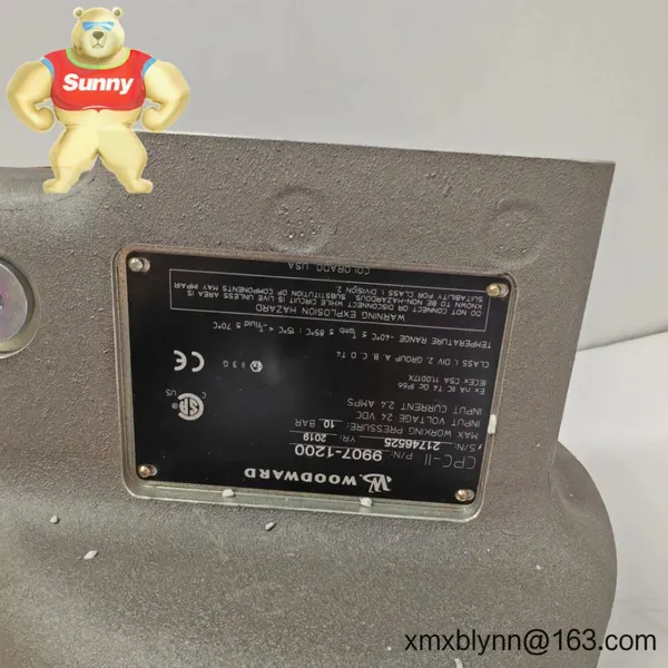 Woodward 9907-252 – Répartition de charge et régulation de vitesse pour la commande des moteurs et des générateurs photo-5