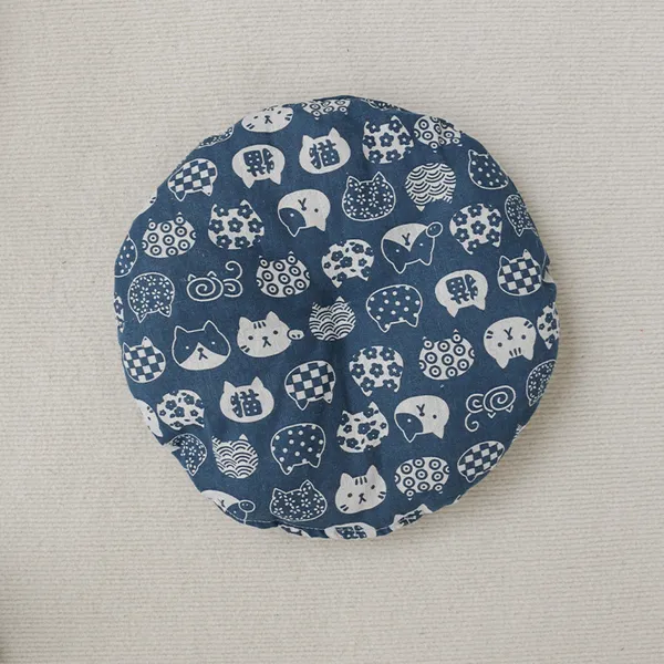 Luxury Round Plush Pet Bed With Removable Cover for Cats and Puppies photo-2