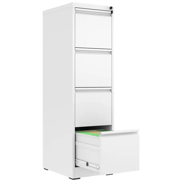 Amazon Modern 4-Drawer Steel Filing Cabinet Narrow Cabinet photo-3