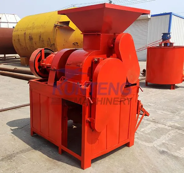 Smoke Free Industrial Wood Sawdust Sponge Iron Coconut Shell Fire Log Charcoal Briquette Machine EPC photo-4