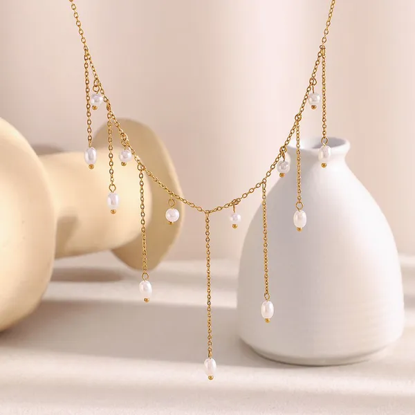 Custom Pendant 316L Stainless Steel Necklace - 18K Vacuum PVD Plated, Nickel Free, Anti-tarnish, for Jewelry Brands photo-3