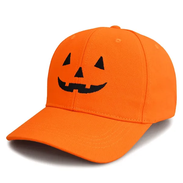 Stylish Halloween Pumpkin Baseball Cap for Festive Celebrations photo-2
