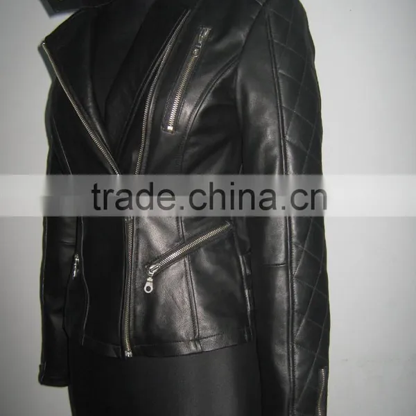 Stylish Genuine Leather Jackets Black Sheep Nappa photo-5