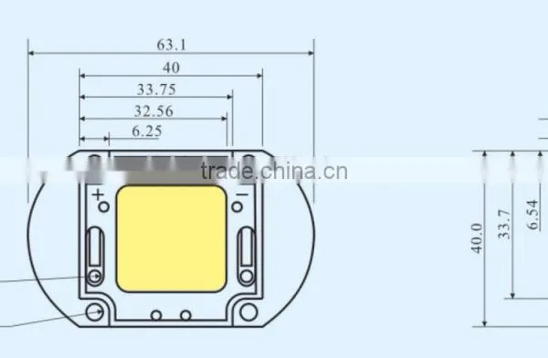 150lm/w 100W High Power LED Light Bridgelux H1 45mil Chip With 5 Years Warranty photo-6